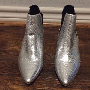 Top shop silver boots